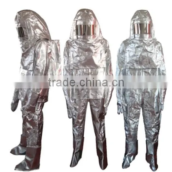 Fire Fighting Equipments Heat Resistant Fireman Suit Aluminum Suit Fire Fighting Cloth