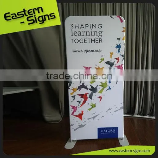 Tension Fabric Pop Up A Frame Banner Dye Cardboard Exhibition Stand photo-2