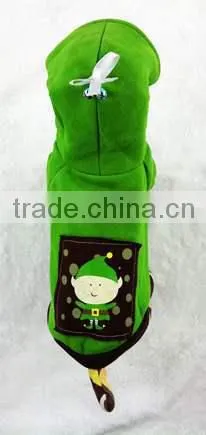 Pet Santa Hoody/pet Gren Xmas Hoody photo-2