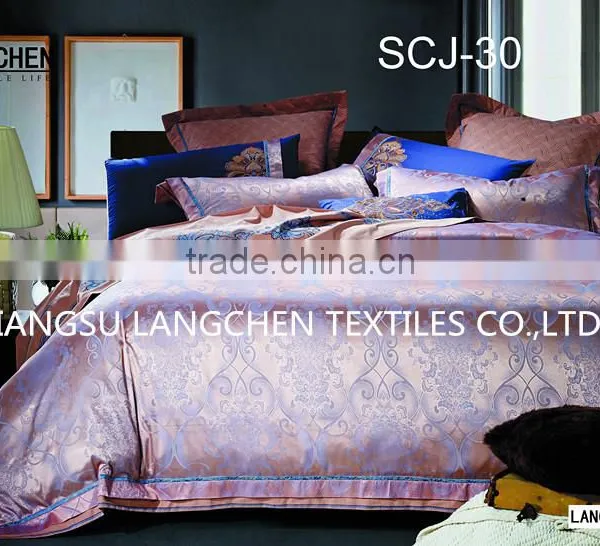 Low MOQ Luxury Jacquard Bedding Set