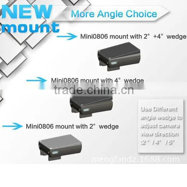 Mini 0806 Car DVR Recorder With Ambarella A7LA50 Scheme Full hd 1296p Car Dvr Camera photo-3