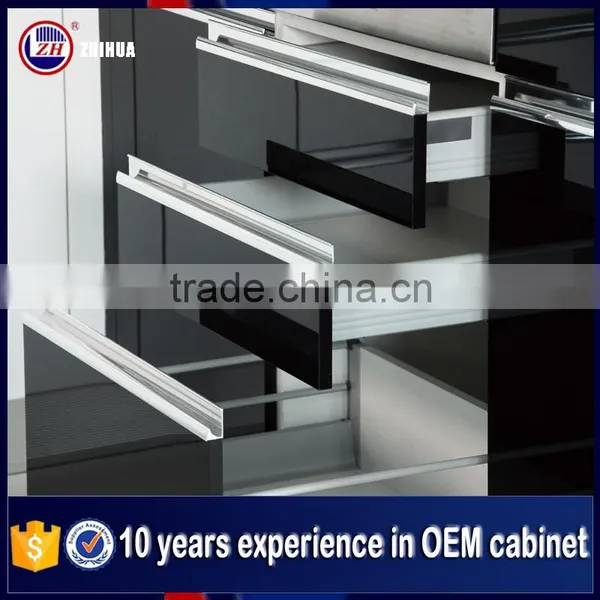Guangzhou Manufacture High Gloss Laquer Kitchen Cabinetry photo-5