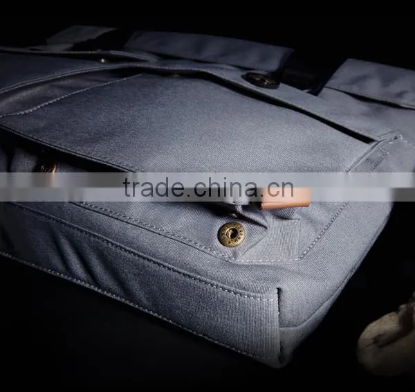 China Factory Customize 15.6" Black Laptop Shoulder Bag Business Messenger Handbag Briefcase For Dell photo-2