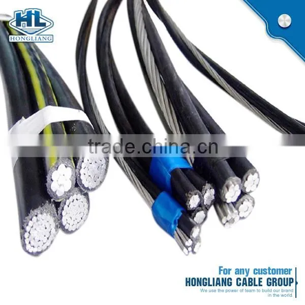 Zhengzhou Hongliang XLPE Insulated Aerial Bundled Cables 6.35/11,12.7/22,19/33kV Thermocouple Abc Cable Wires photo-4