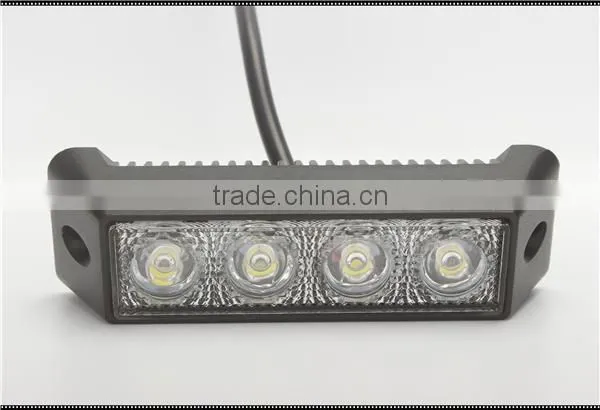 NEW RECHARGEABLE 12W Epistar LIGHT BAR LED FOR OFFROAD SUV ALL CARS photo-2