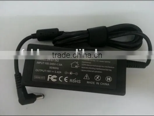 Replacement 65W 19V 3.42A Laptop Charger Notebook Adapter photo-2