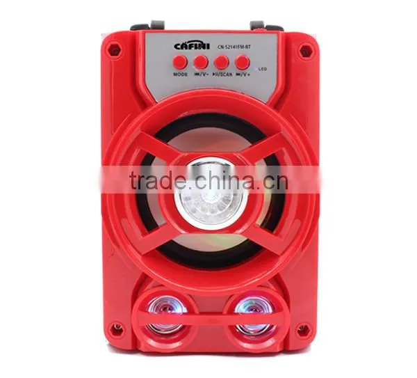 1 External Microphone Slot 5W Portable Wireless Oem Wood Sport Bluetooth Speaker