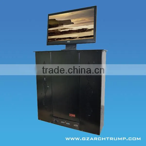 CE RoHS FCC Motor LCD Lift for Conference System