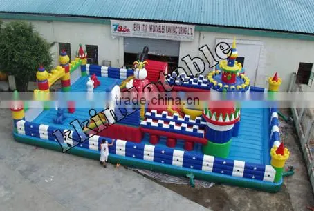 Interesting Outdoor Inflatable Big Fun City