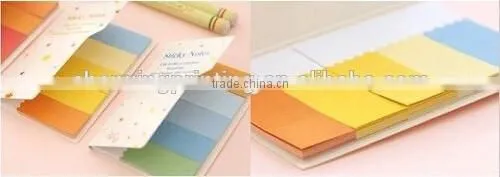 Printing Rainbow Mini Sticker Notepad Bookmark Marker Flags Index Tab Sticky Notes photo-3