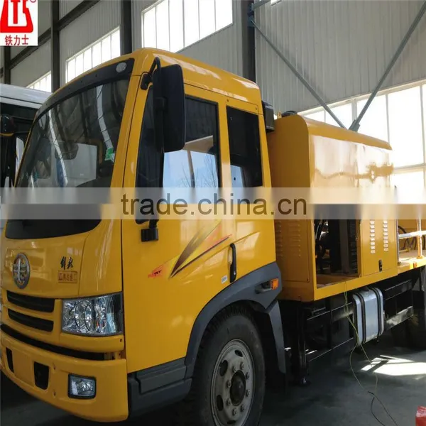China HONGDA Truck Mounted Concrete Stationary Pump HDT5120THB