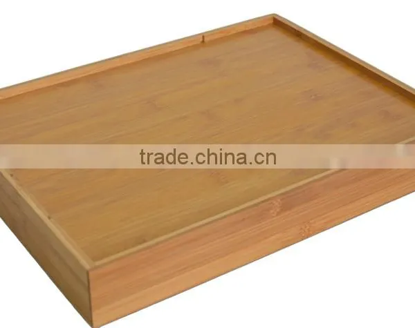 Cutlery Drawer Organizer - ---Durable Wood/ Bamboo Cutlery Tray photo-4