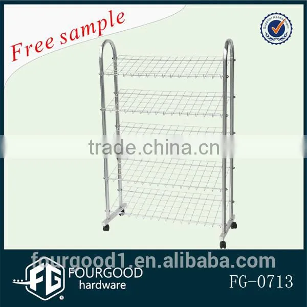 High Quality Metal Shoe Display Rack for Family photo-2
