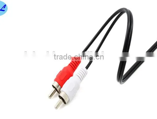 3.5mm to 2RCA Audio Cable 1M photo-2