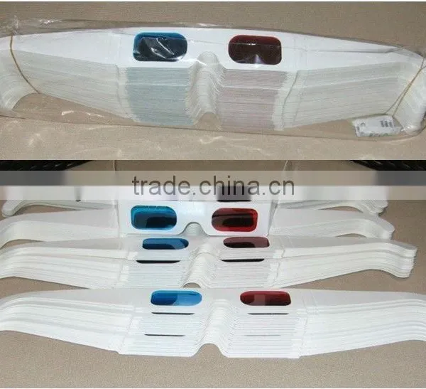 Plain White Paper 3D Glasses photo-3