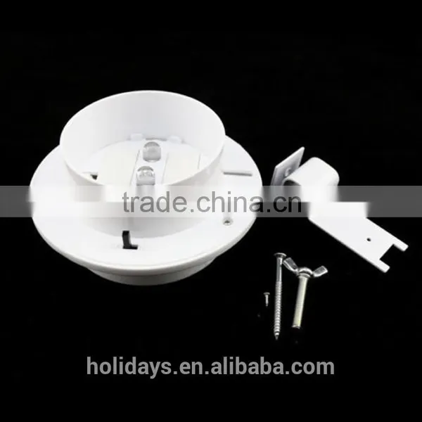 Solar Power Powered Outdoor Gutter Fence LED Wall With Bracket Garden Light photo-6