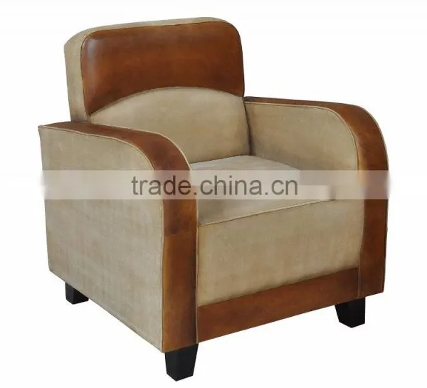 Leather Sofa, Leather Canvas Sofa