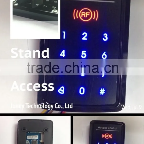 Touch Keypad Single Door Access Control Security Systems With WG26 Backlit Optional photo-2
