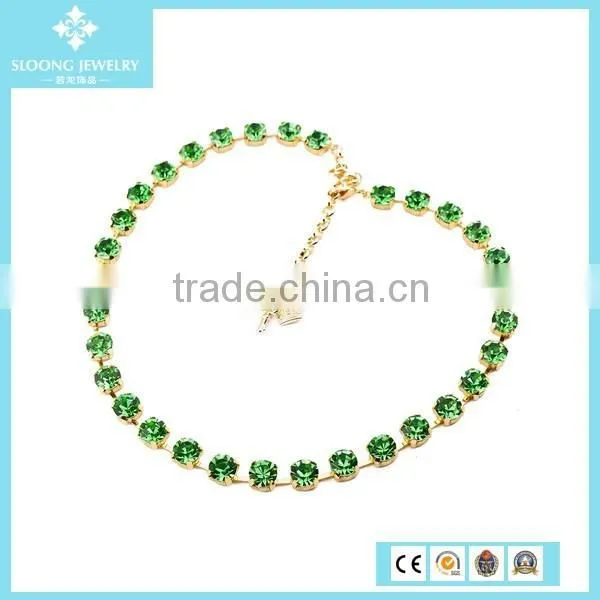 Hot Fashion Red Austria Crystal Love Necklace for Couple photo-2