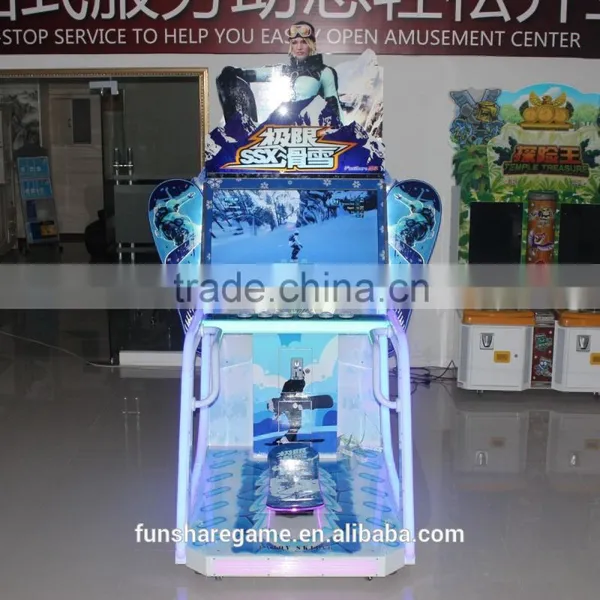 Indoor Coin-Operated Games Dynamic Simulator Skiing Machine Arcade Game Machine For Shopping Mall photo-3