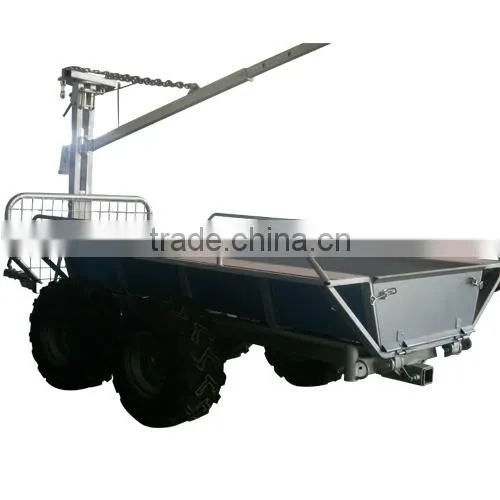 China Wholesale Crane Timber Trailer,log Loader Trailer,log Trailer photo-4
