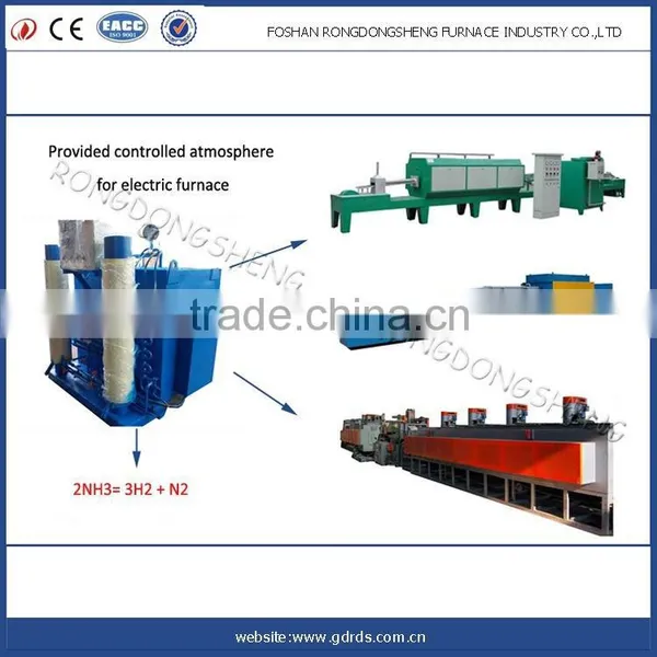 Ammonia Dissociation Hydrogen Generation Furnace for Industrial Bright Brazing photo-2