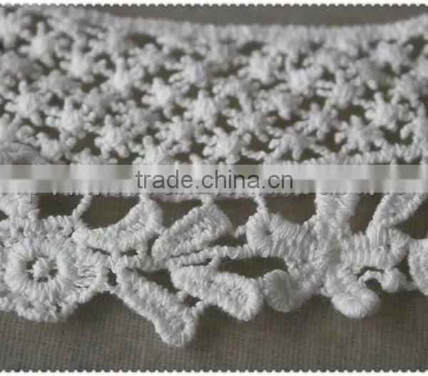 New Design Cotton Embroidered Collars, Natural Color Cotton Collar for Garments photo-3