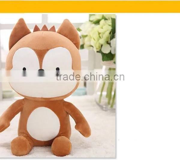 Korea Style Brown Fox With White Rabbit Dall Korea Descendants of the Sun Toy Stuffed Dalls photo-3