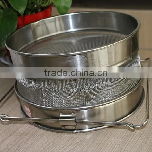 Double Slide Stainless Steel Honey Strainer for Beekeeping Fro Baichun photo-5