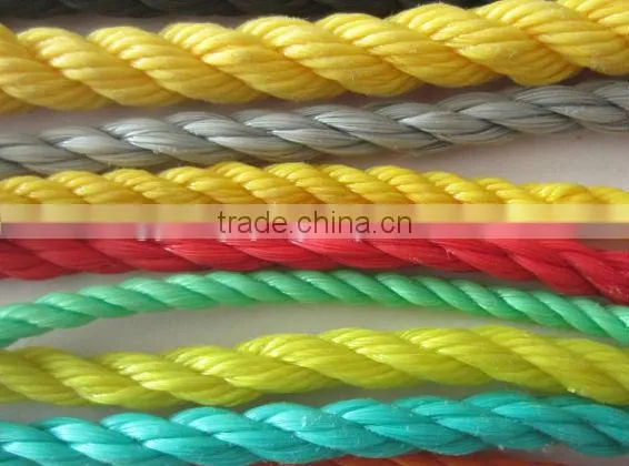 High Quality Hot Sale 3 Strand Twisted PP Rope photo-4