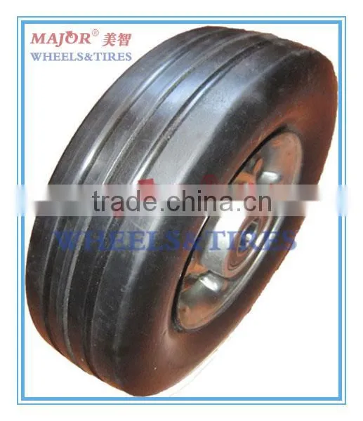 Good Quality 10X2.75 Solid Rubber Wheel photo-2
