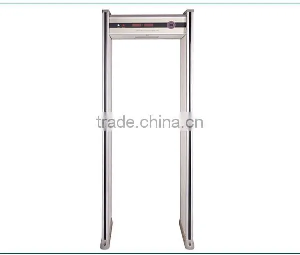 CE Standard 6 Zones Waterprooof IP55 Metal Detector Gate for Hotel Security photo-3