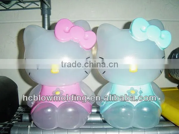 OEM Blow Molding Plastic Cartoon Toy Bottle ,plastic PP Animal Toy Bottle for Sale photo-6