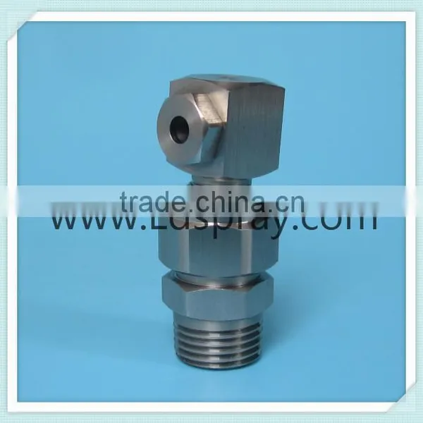 1/4 X 1/4 SS Stainless Steel Adjustable Ball Connect Joint Swivel With Nozzles photo-5