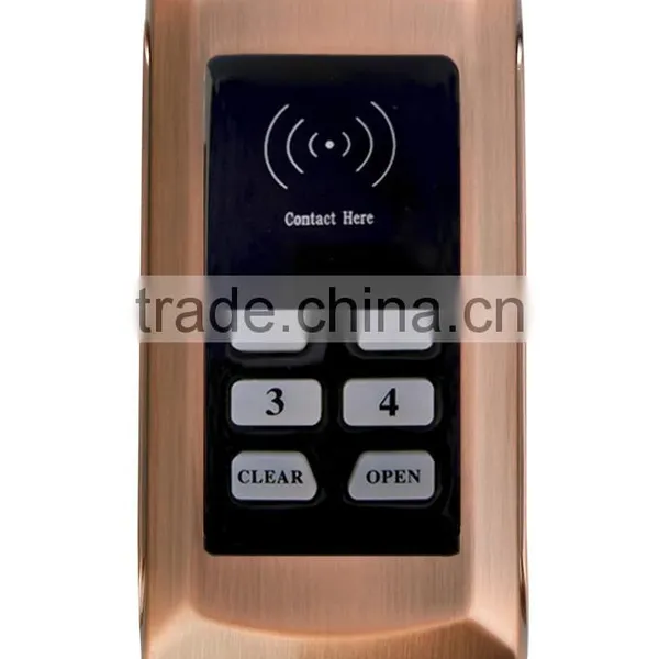 Both Code and Electronic Induction Using Widely of Smart Door Lock for Villa photo-2