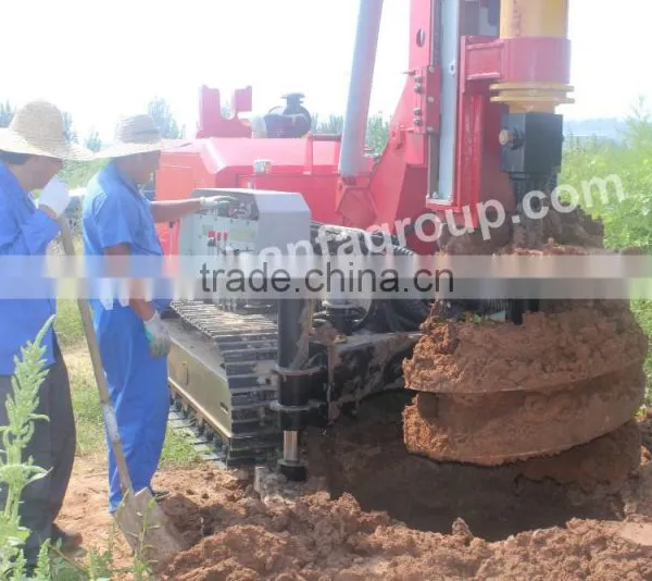 HF160Y Crawler Portable Rotary Bored Pile Drill Rig photo-4