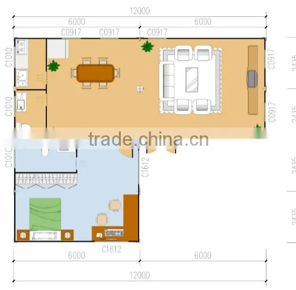 Living 20ft Container House/house Container Price/container House Plans/ photo-4