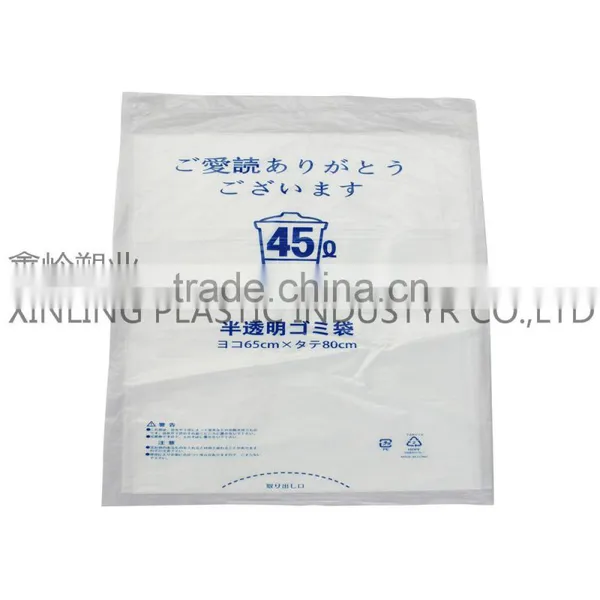 Custom Plastic Garbage Bag---HDPE/LDPE/LLDPE T-shirt or Flat Bag photo-3
