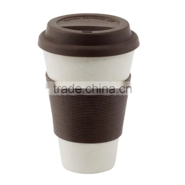 OEM Available ECO Friendly Manufacturer Supply Bamboofiber Travel Coffee Cup photo-5