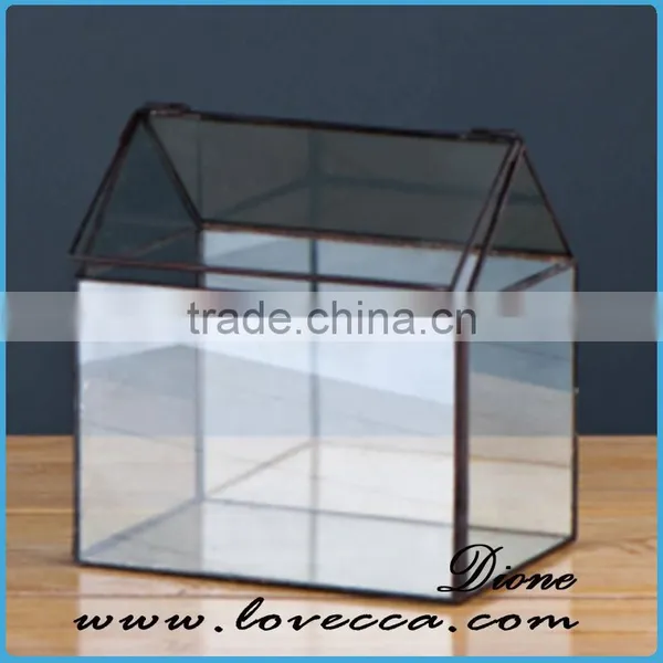 Romantic Wedding Decoration Jewel Glass Terrarium Box photo-2