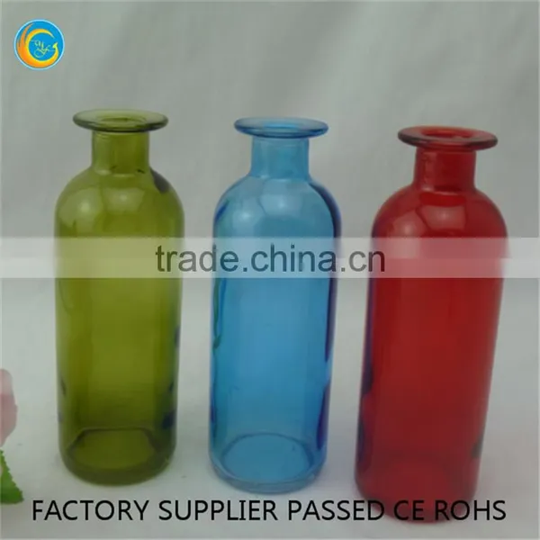 Red Color Glass Vase photo-5