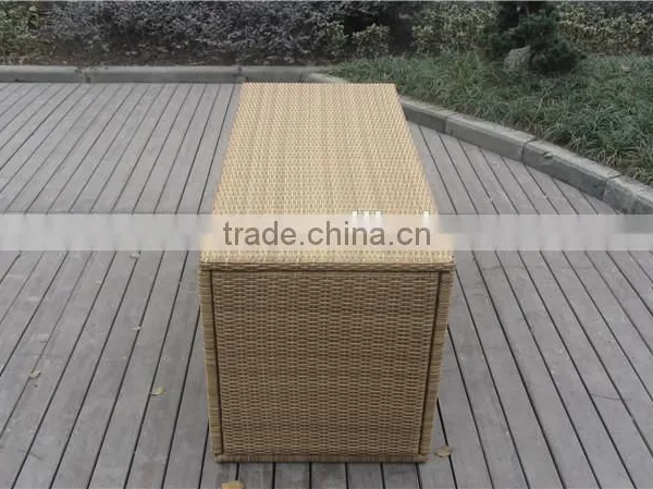 Alumi Garden PE Rattan Storage Boxs With Cushion Wholesale photo-3