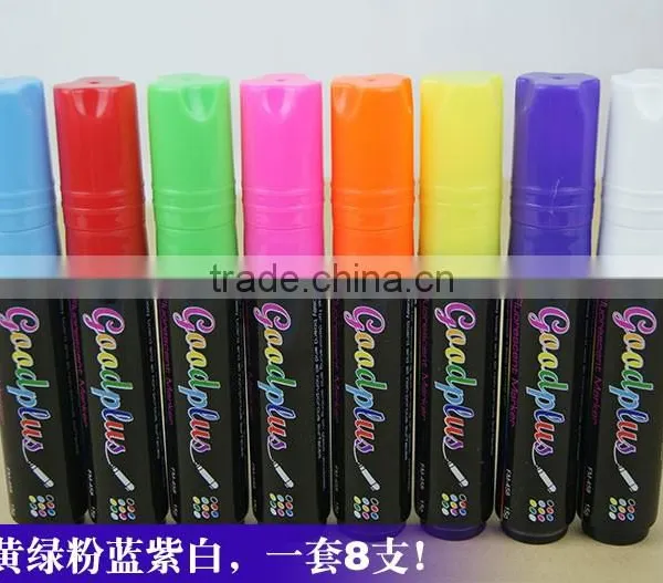 2017 Amazon Hot Sell Neon Color Chalk Marker Pens Reversible Bullet And Chisel Tip And A Brand New Revolutionary Cap photo-4