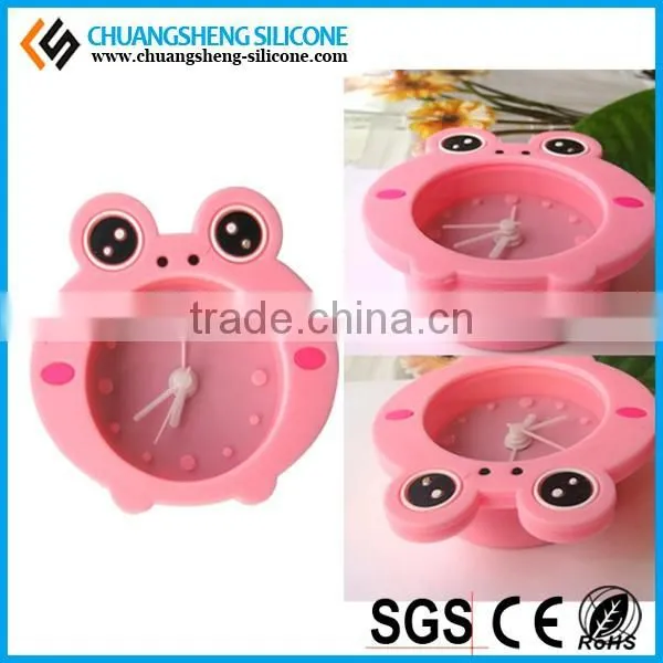 Loverly Animal Shape Silicon Table Clock photo-4