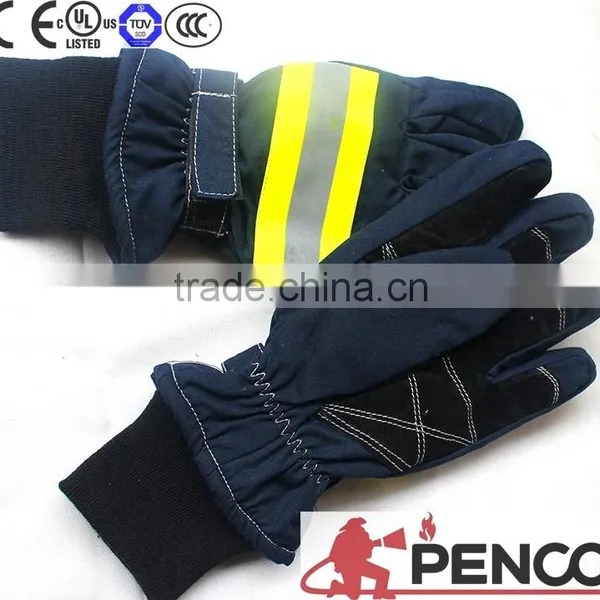 Firefighter Safety Retardant Glove Safe Security Fireman Workers Engineer Cleaner Traffic 3m Sign Reflective Glove photo-4