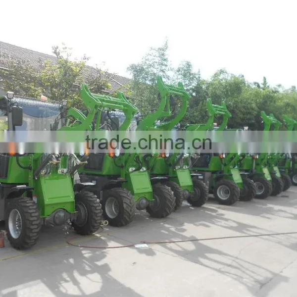 HZM Brand Zl08f Radlader China Mini Tractor Loader photo-3