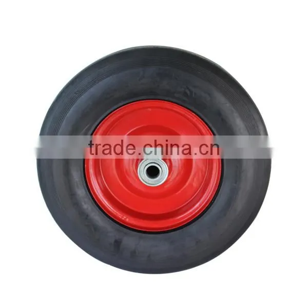 Qingdao Wantai 3.50-8 Wheelbarrow Tyre and Tube Rubber Wheel Tire With Wheelbarrow Wheel Manufacturer photo-2