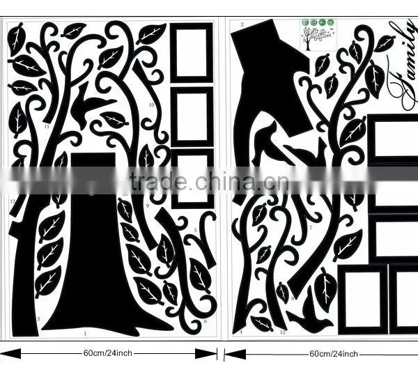 Fashion Decorative DIY Wall Sticker Memory Tree Photos Sitting Room Wall Stickers TV Setting Post photo-5