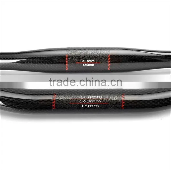 New Design Fashion High Modulus Super Light Full Carbon Fiber 700C Mountain Bicycle 3K Handlebar photo-6