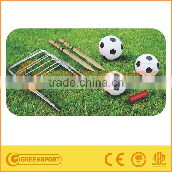 Cheap Soccer Football Croquet Game Set